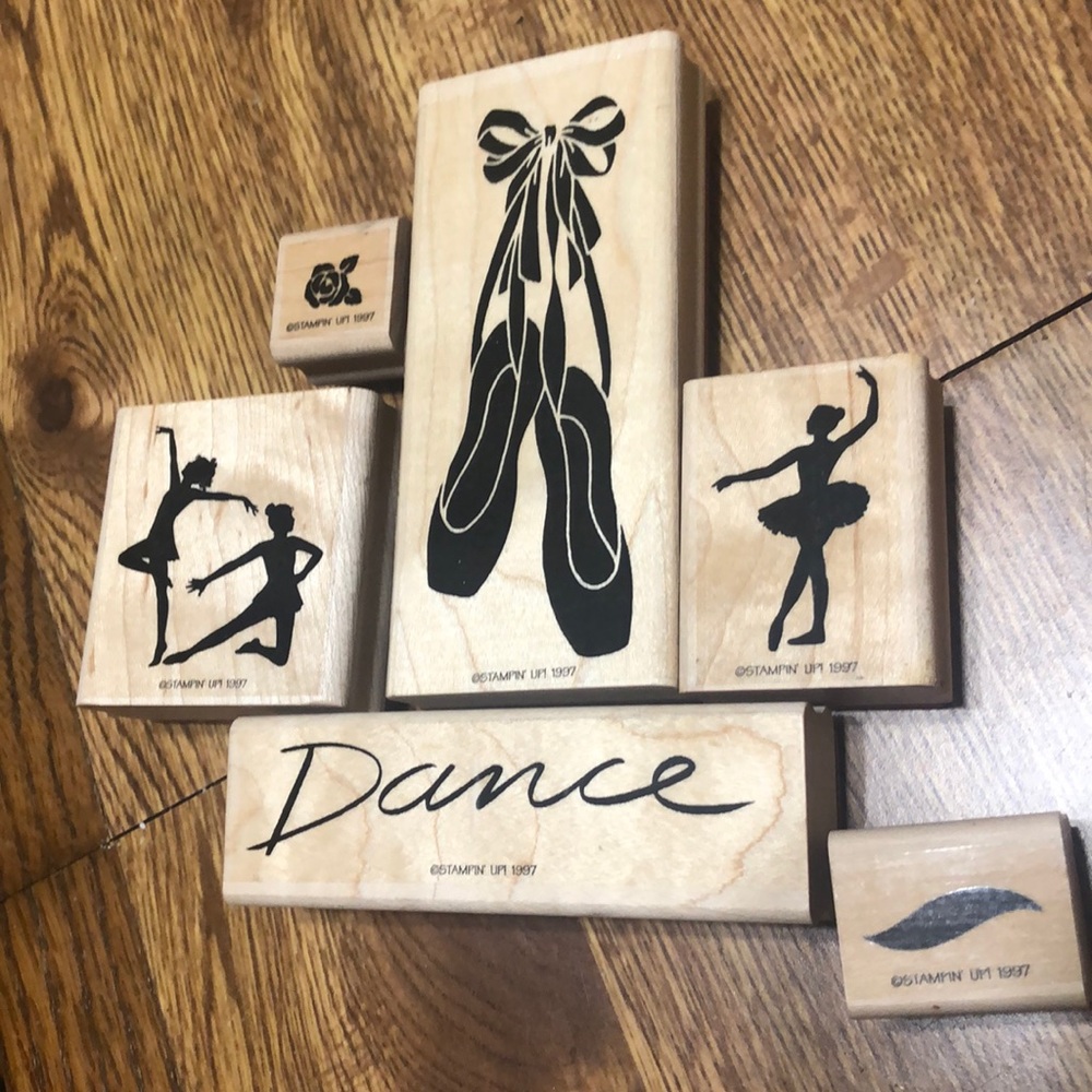 Stampin' Up! Ballet Dance Set 6 pc